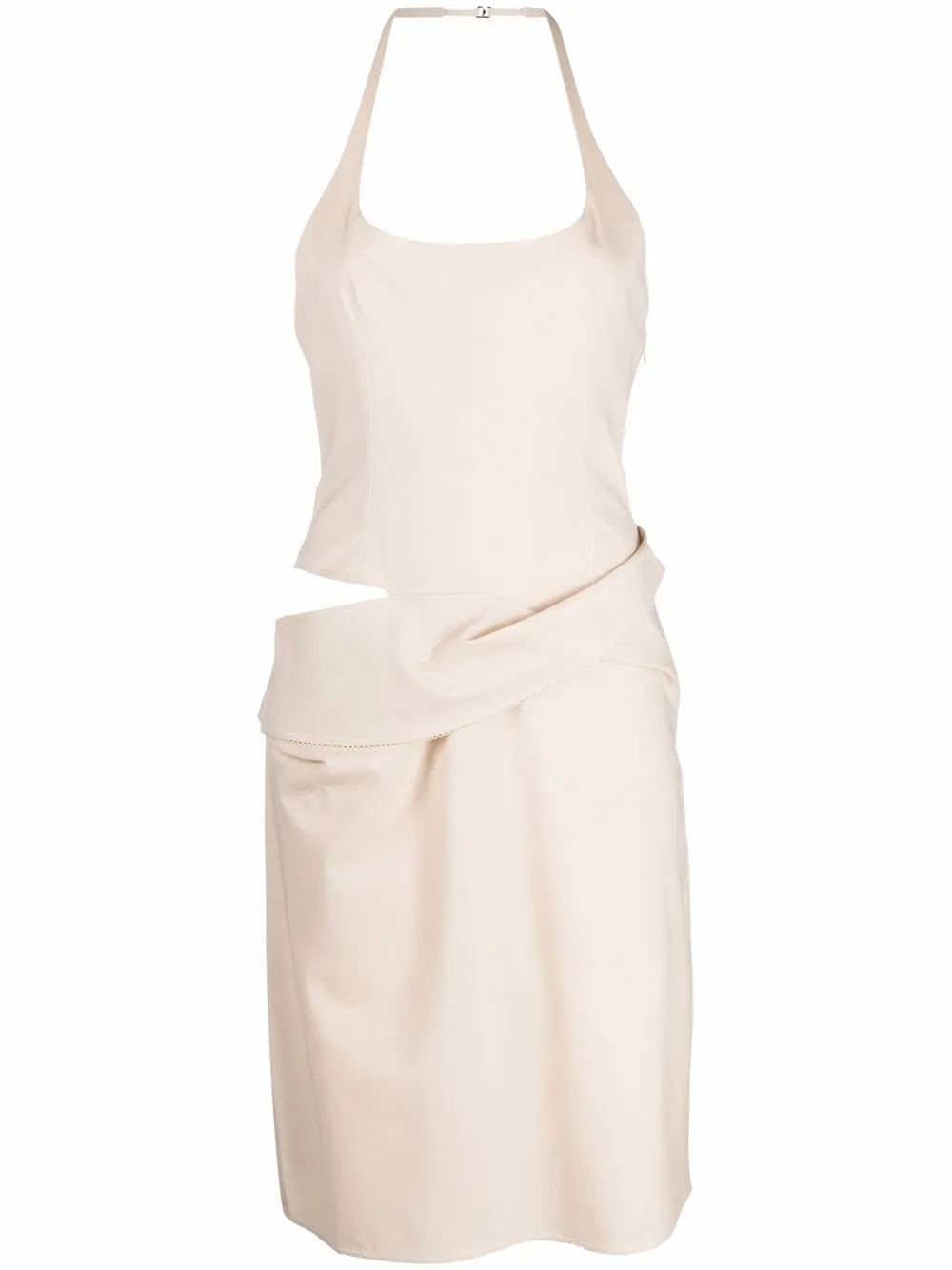 

Платье La Robe Hielo асимметричного кроя JACQUEMUS, нейтральный