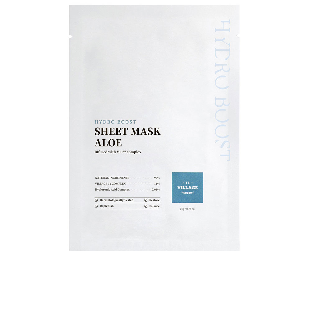 

Маска для лица Hydro boost sheet mask aloe Village 11, 21г