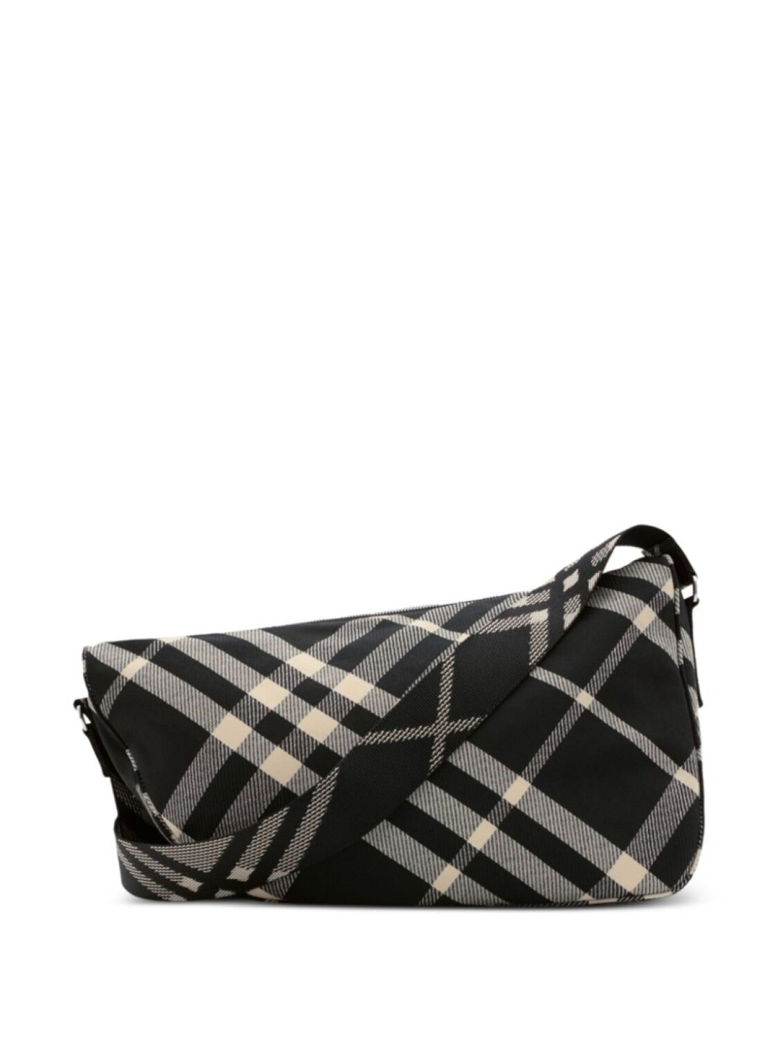 Большая сумка-мессенджер Shield Burberry, черный — фото 2