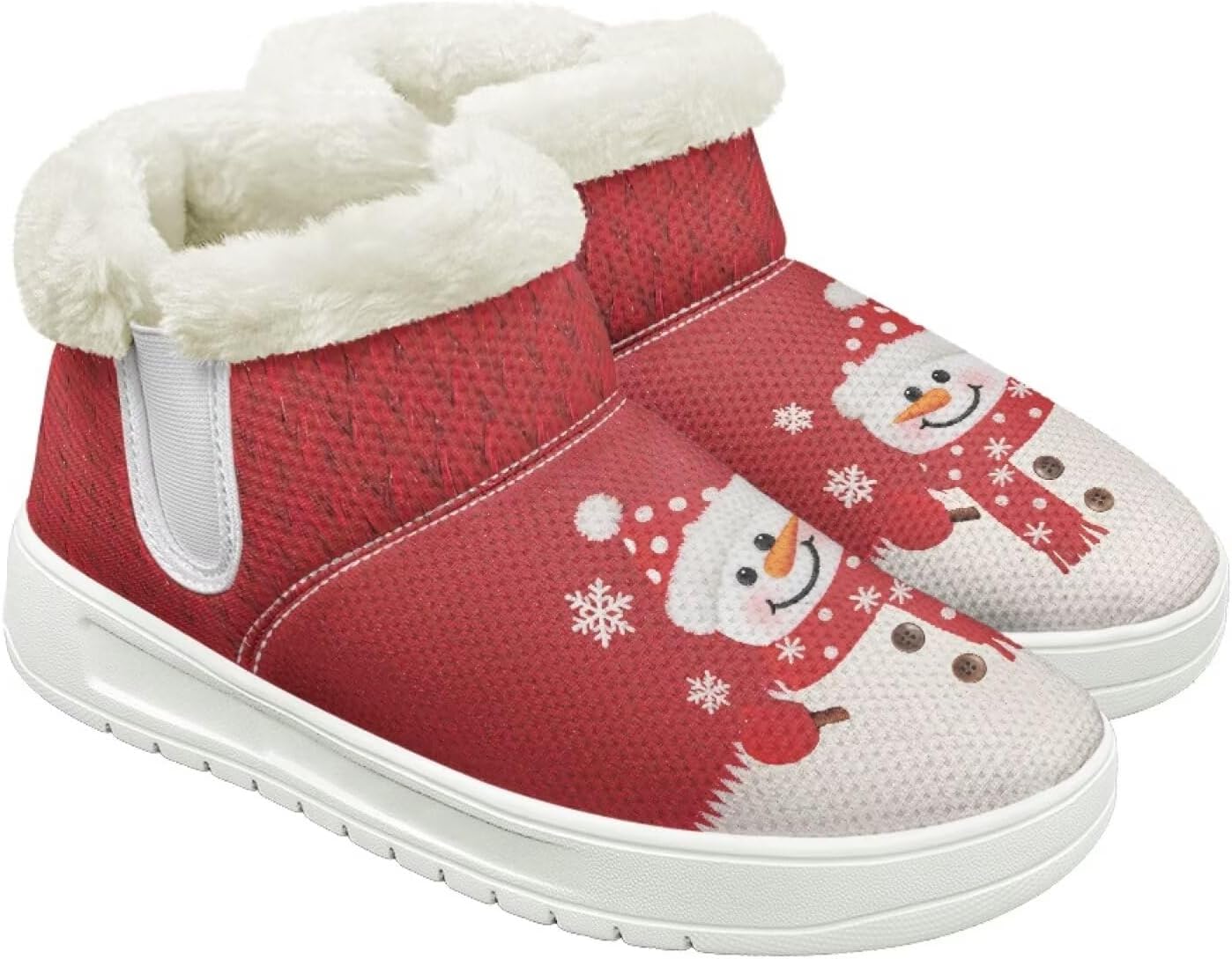 

Мужские зимние ботинки Qoiuvncy, повседневные сапоги для снега, для мужчин, уютные с меховой подкладкой, теплые, с низким верхом, Snowmen