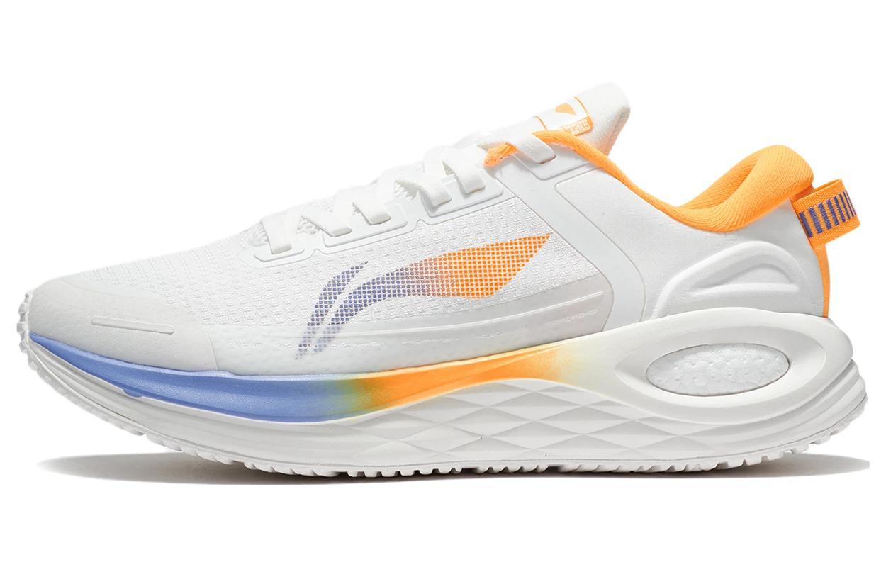 

LINING Furious Rider 6.0 Essential мужские беговые кроссовки низкие бело-сине-оранжевые