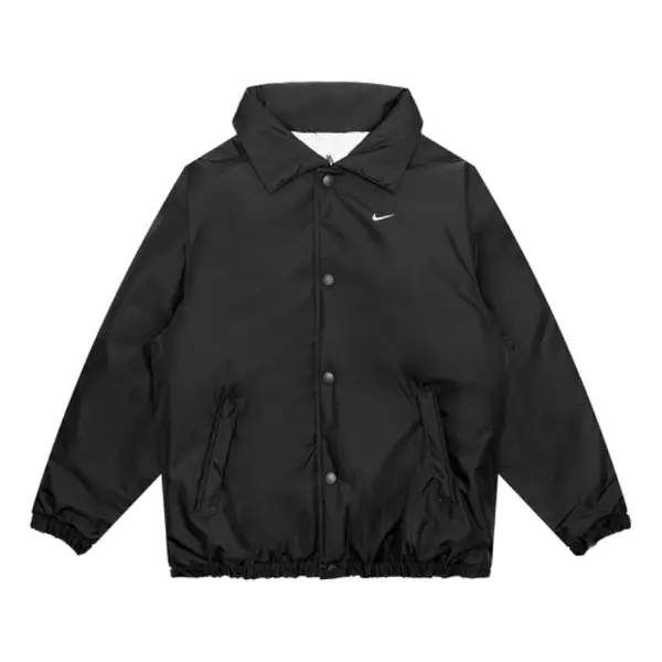 

Куртка Nike Sportswear Solo Swoosh Puffer 'Black', черный