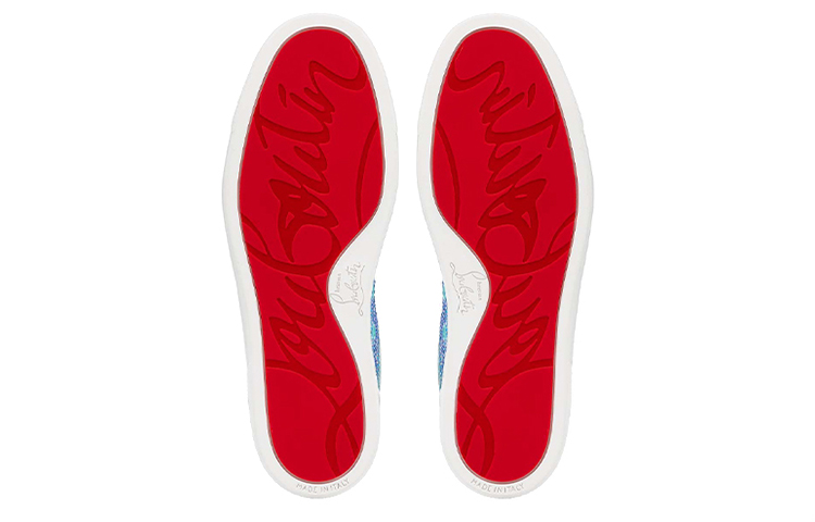 CL Low Top Кроссовки для скейтбординга Женские Синие Christian Louboutin — фото 4