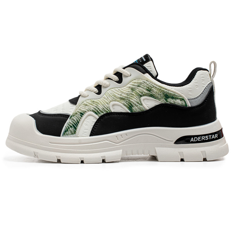 

Мужские повседневные низкие туфли с амортизацией, износостойкие, дышащие, легкие, увеличивающие рост Boogie Bear, White Khaki