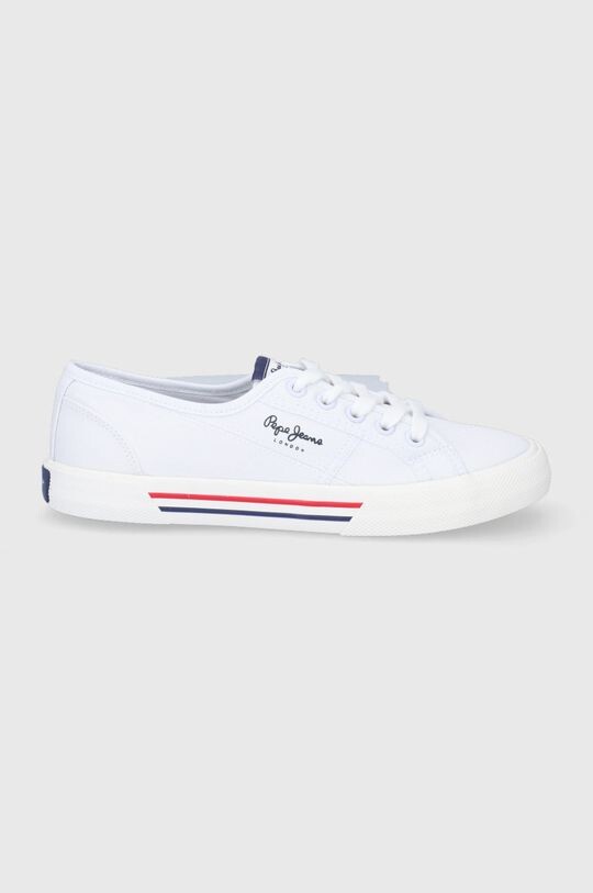 Базовые кроссовки Brady Pepe Jeans, белый