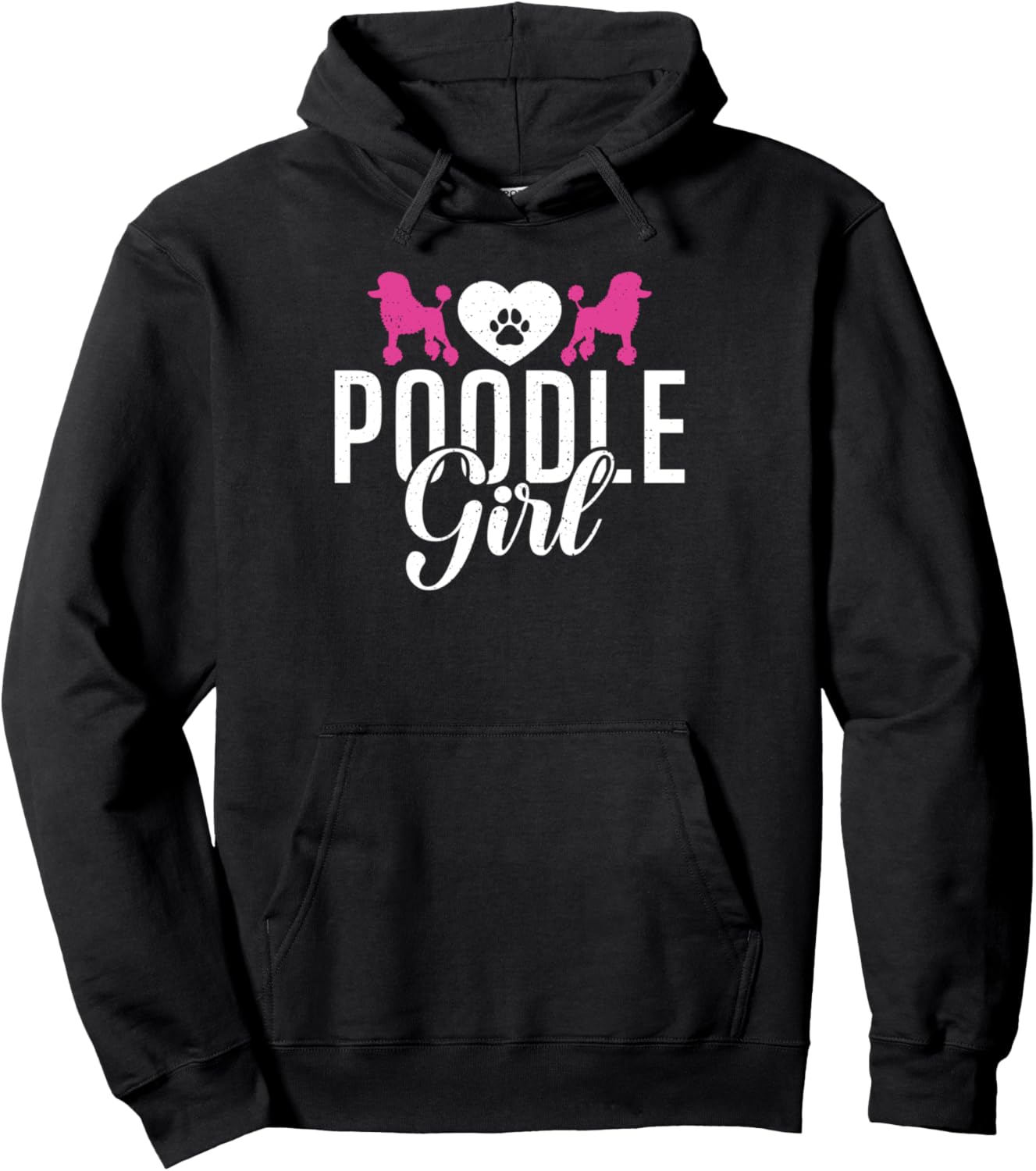 

Худи с изображением пуделя и девочки-пуделя Poodle Gifts For Poodle Lovers, черный