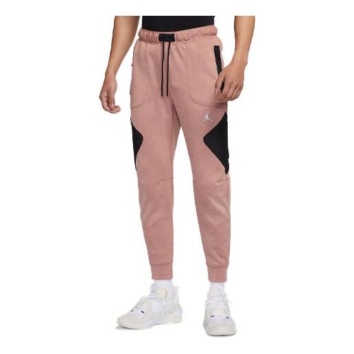 

Спортивные штаны Men's Air Jordan As J Df Sprt Stmt Flc Pant Casual Breathable Sports Knit Long Pants/Trousers Pink, розовый