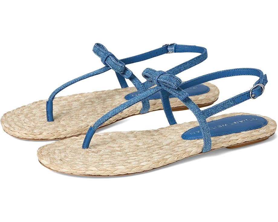 Сандалии Stuart Weitzman Felicity Espadrille Sandal, цвет Washed/Natural