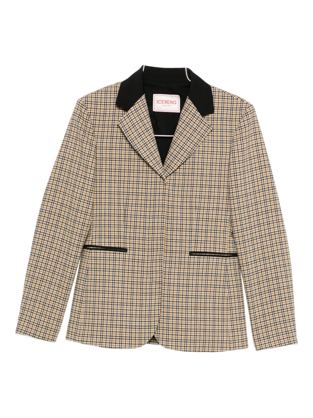 

Жакет в клетку Iceberg, нейтральный