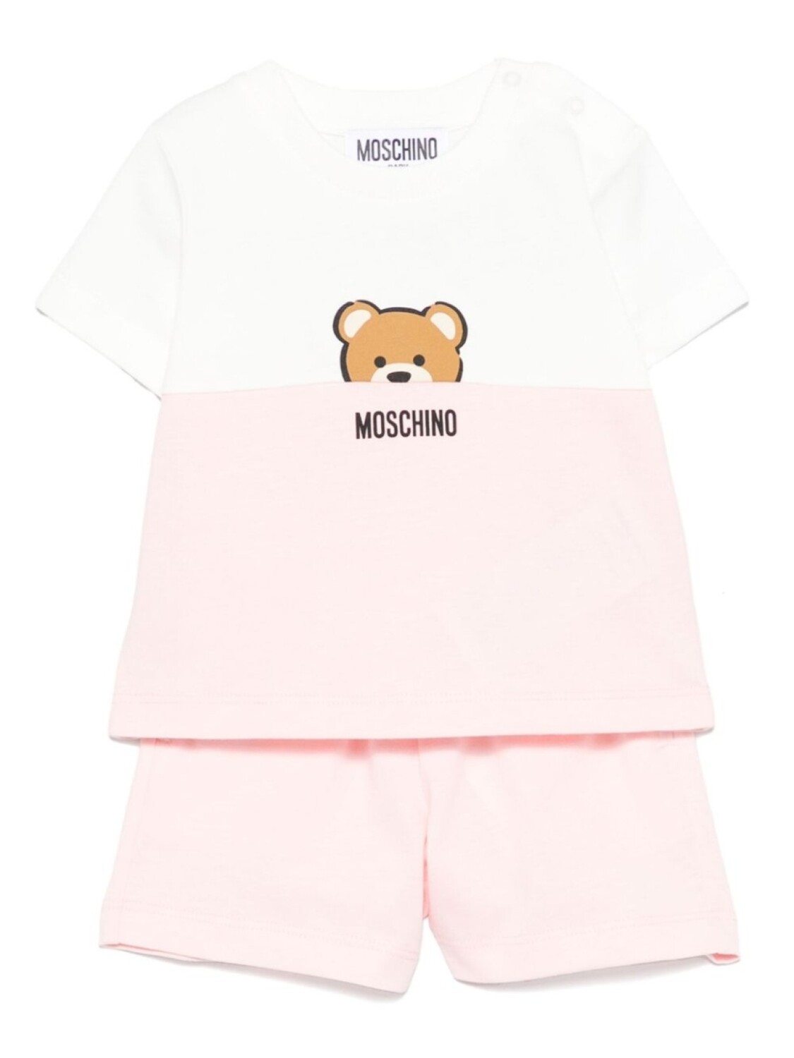 

Комплект шорт Moschino Kids Teddy Bear, розовый