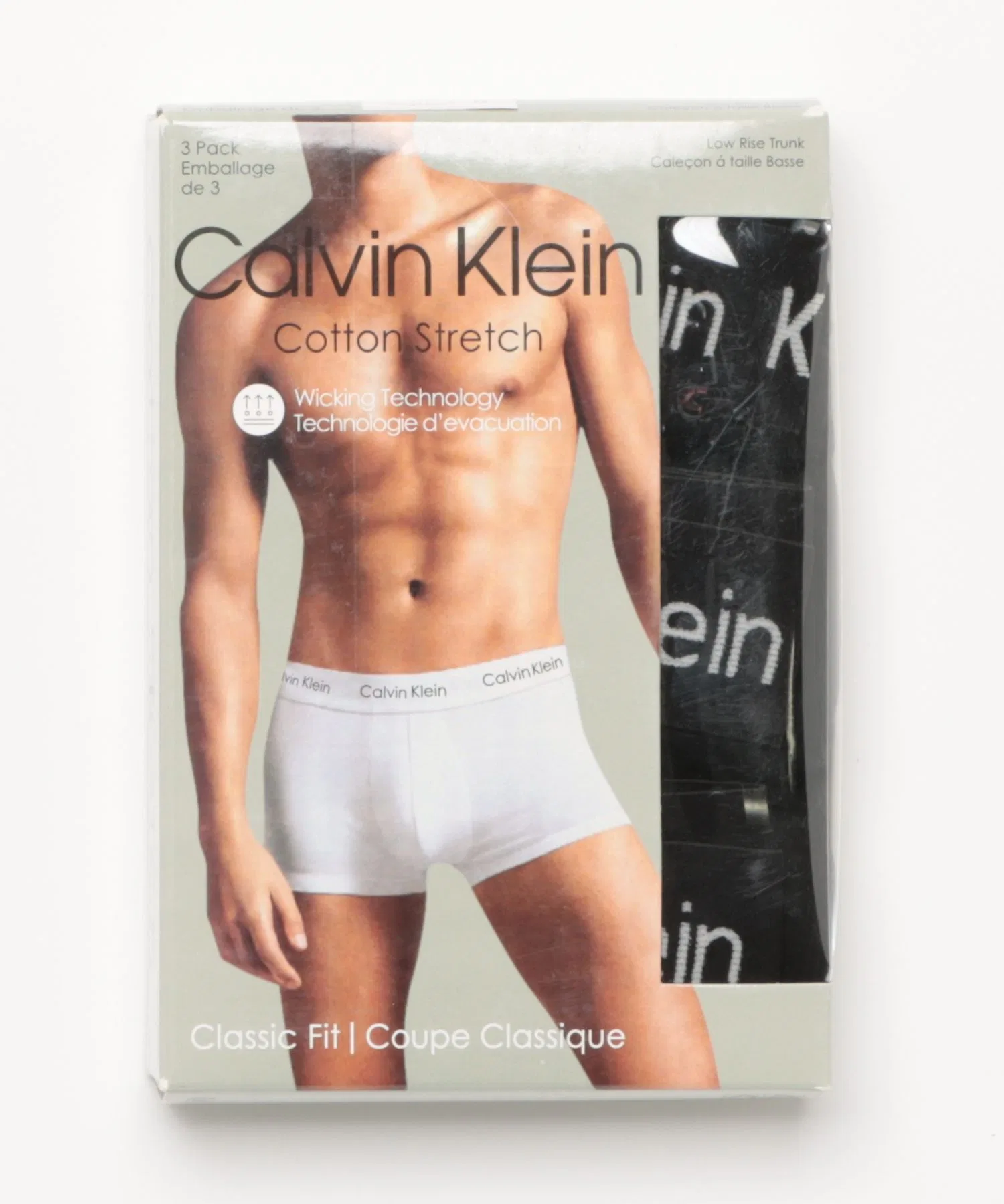 【Calvin Klein】Боксерские трусы, комплект из 3 штук, NB4003 — фото 2