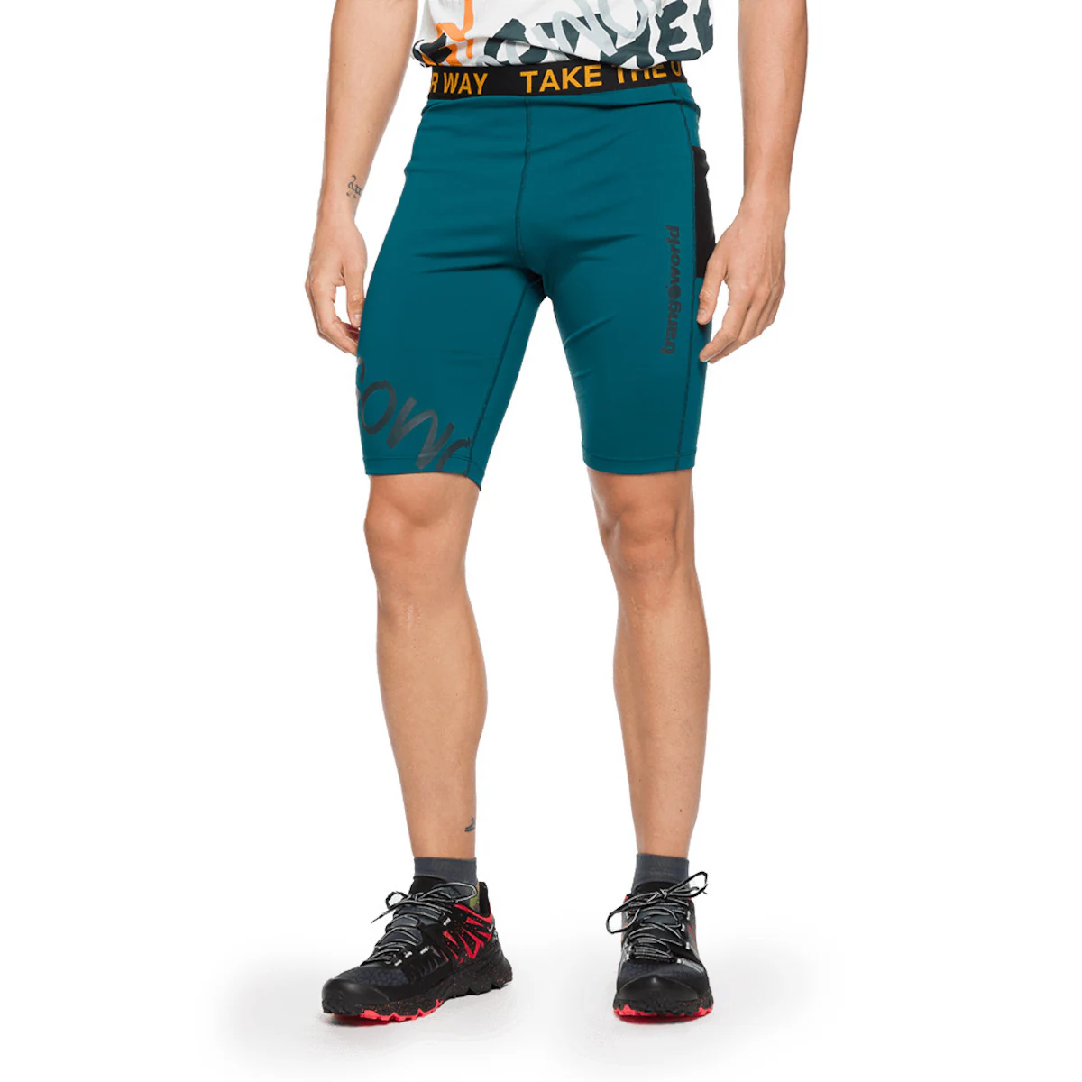 

Bocharz Trangoworld мужские тайтсы, цвет Verde azulado