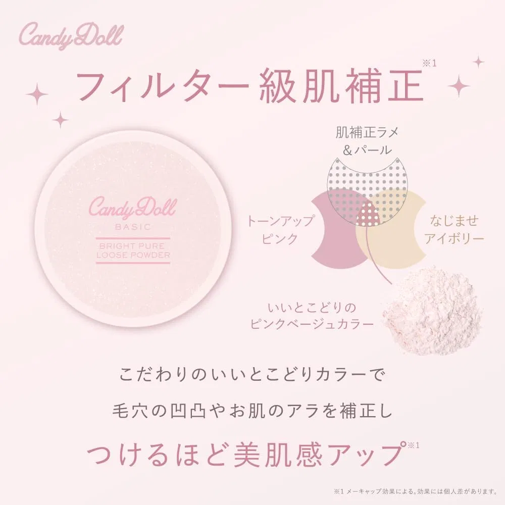 Пудра для лица Candydoll Bright Pure Loose Powder Prism Rich, 6 г — фото 3