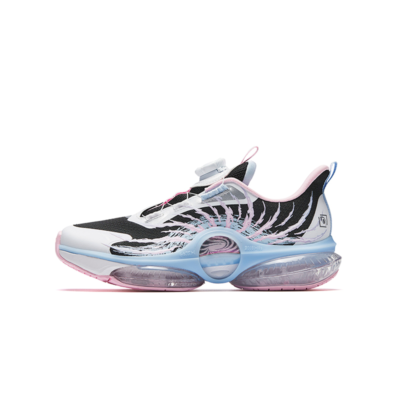 

Кроссовки для бега UFO7.0 с противоскользящим покрытием, устойчивые к истиранию, низкие, для детей и подростков Antakids, черный/белый