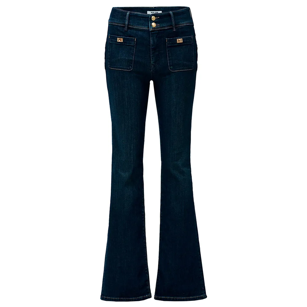 

Джинсы Salsa Secret Pocket Detail Push In Boot Cut Fit, синий
