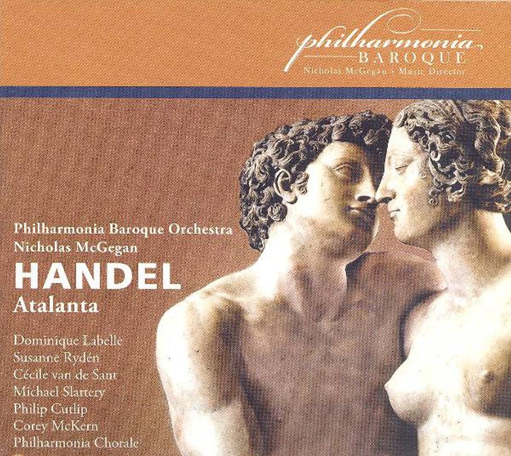 

Диск CD Handel: Atalanta - George Frideric Handel, Nicholas McGegan, Dominique Labelle, Philharmonia Baroque Orchestra, Philharmonia Chorale