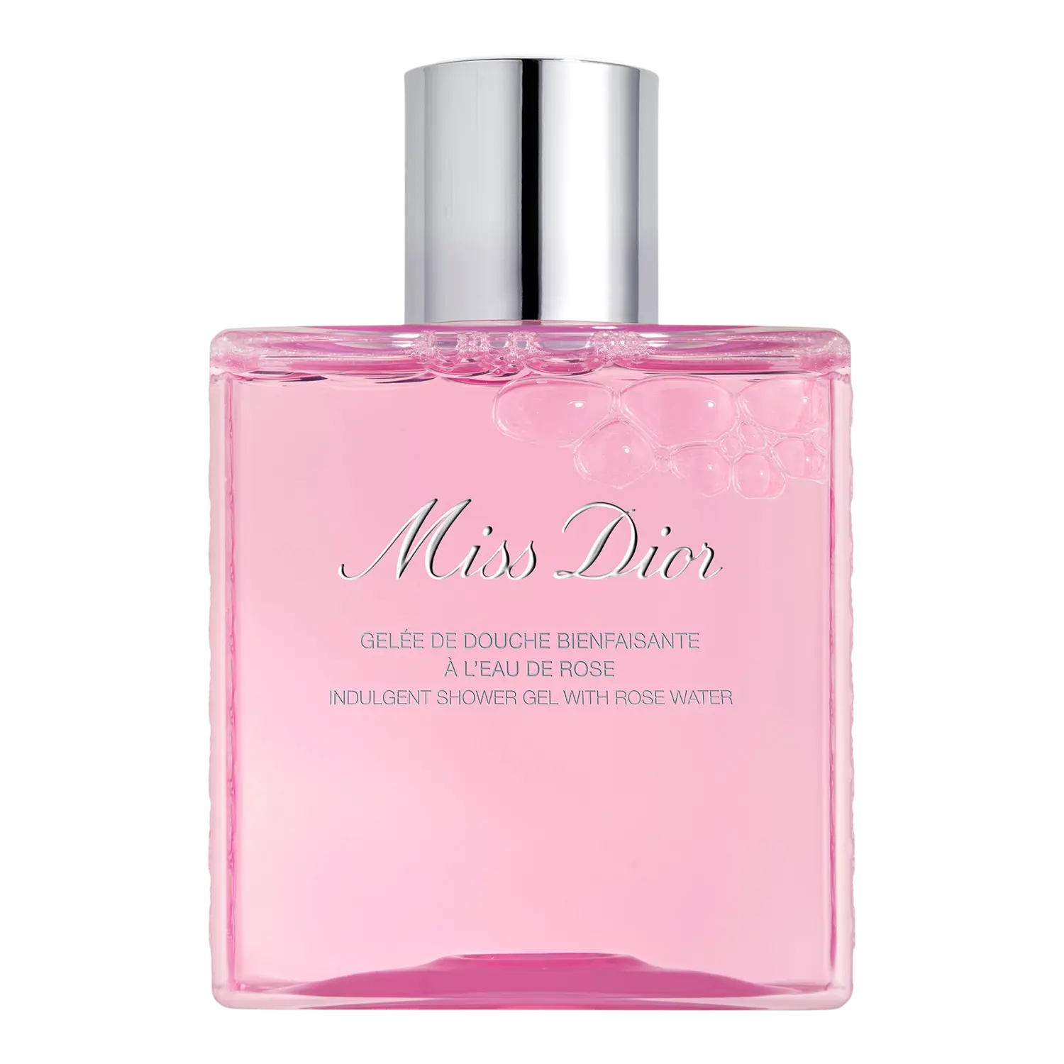 

Гель для душа Miss с розовой водой. Роскошная пенящаяся пена для душа. Dior