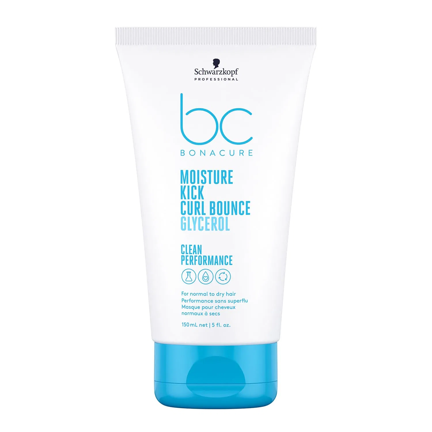 Несмываемый крем для кудрявых волос «Bonacure Moisture Kick Curl Bounce» от Schwarzkopf Professional Bc Bonacure