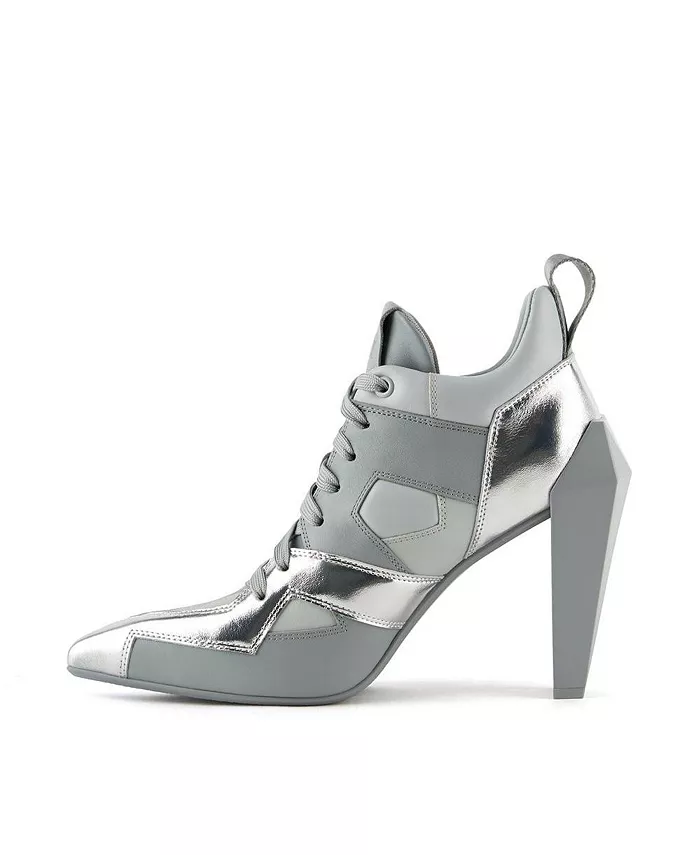 Женские кроссовки Gem Hi United Nude, серебро — фото 2
