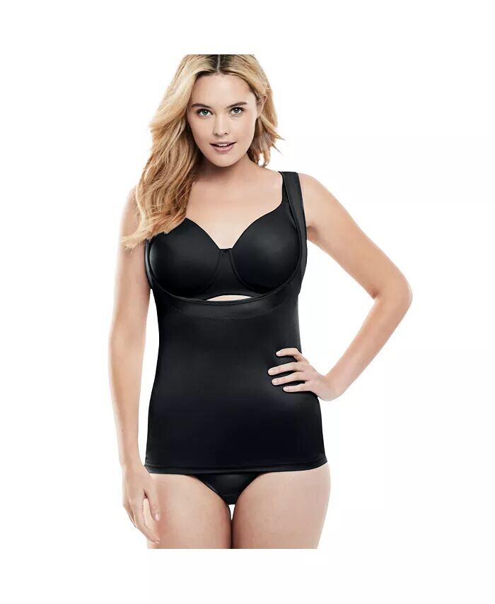 

Женская майка-бюстгальтер Power Shaper Firm Control Wear-Your-Own-Bra Shaper Secret Solutions, черный