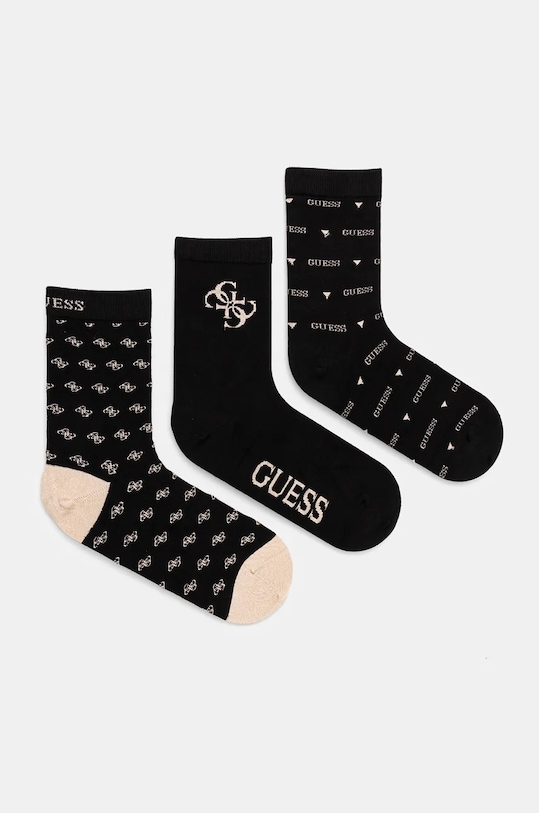 

Носки 3 пары Guess, черный