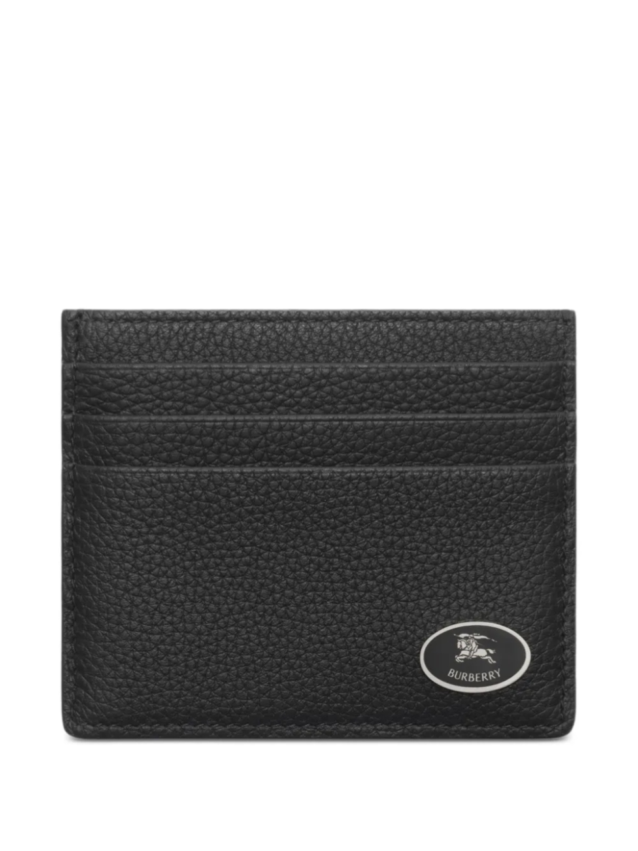 

Визитница из шагреневой кожи Burberry, черный