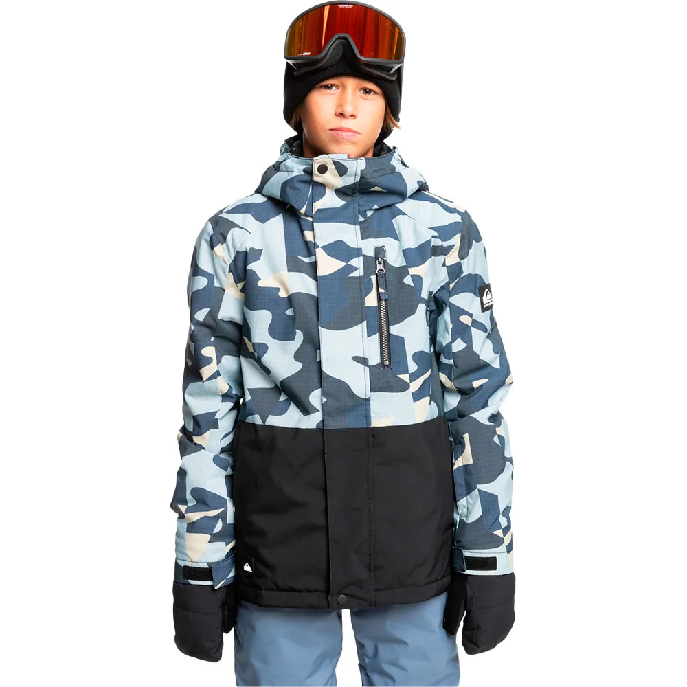 

Куртка Quiksilver Mission Printed, синий