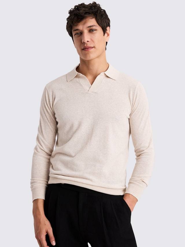 

Длинная поло с воротником Skipper Moss, Oatmeal