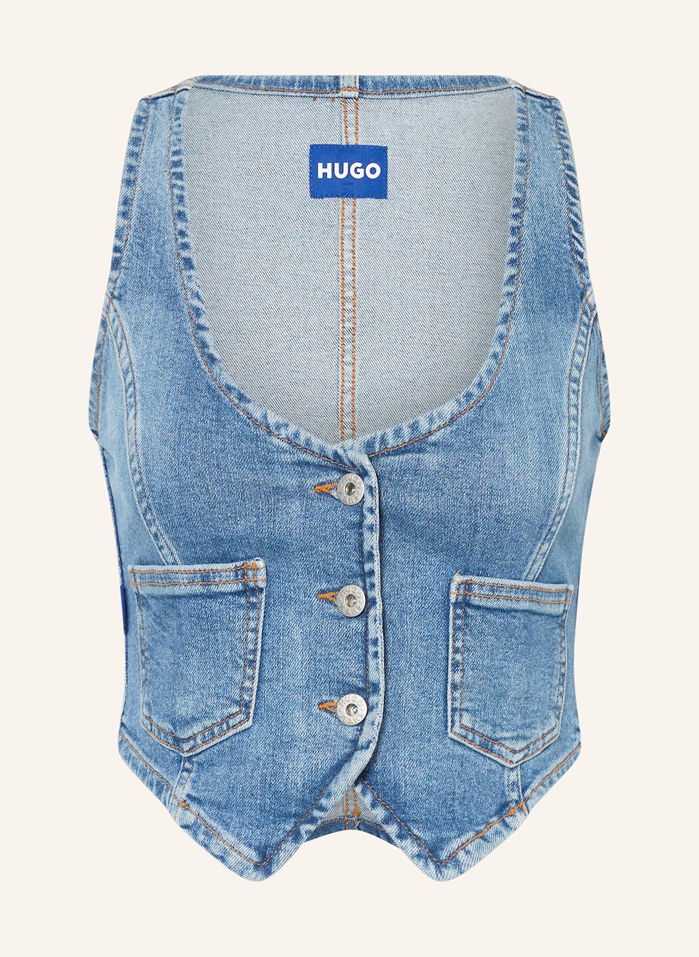 

Жилет джинсовый Gardenia Hugo Blue, синий