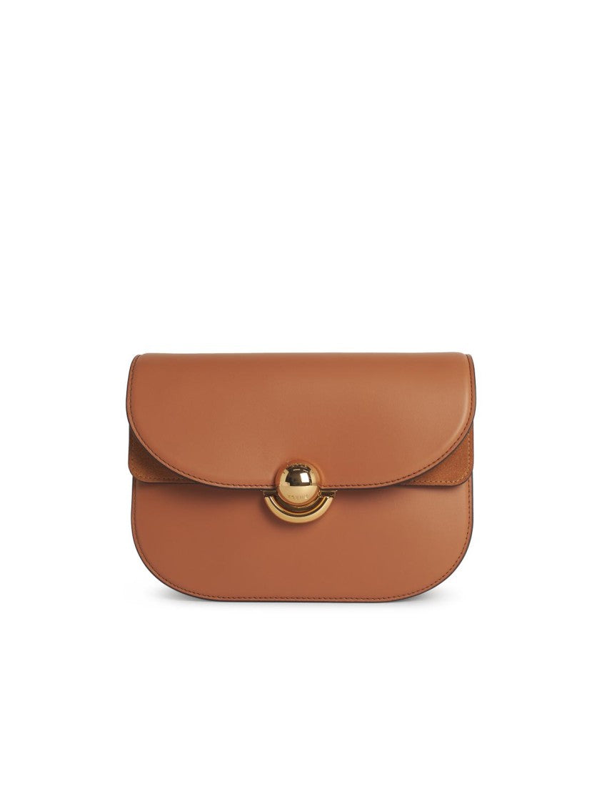 

"Sfera" маленькая коричневая кожаная сумка через плечо Furla