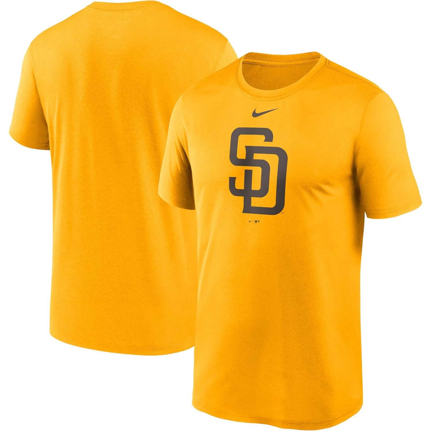 

Мужская золотая футболка San Diego Padres Big & Tall с логотипом Legend Performance Nike, Желтый, Мужская золотая футболка San Diego Padres Big & Tall с логотипом Legend Performance Nike