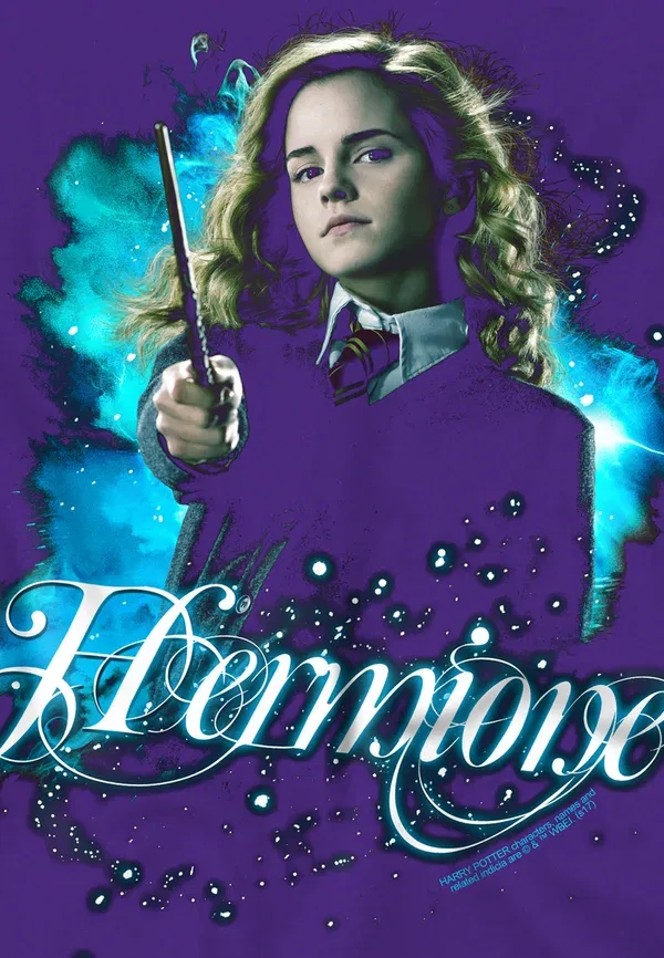 Футболка Harry Potter Hermione Ready Print Cotton Soul, фиолетовый — фото 3