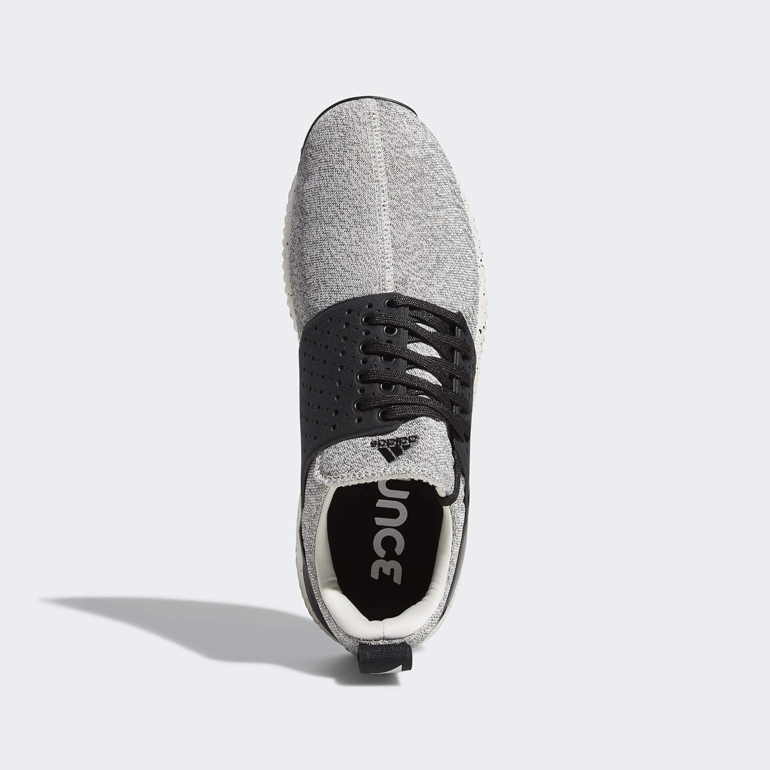Мужские гольф-кроссовки Adidas Adipower 4orged S, белый/черный — фото 4
