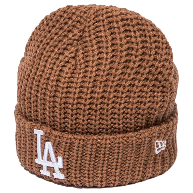 

New Era Акриловая вязаная шапка унисекс коричневая, Brown