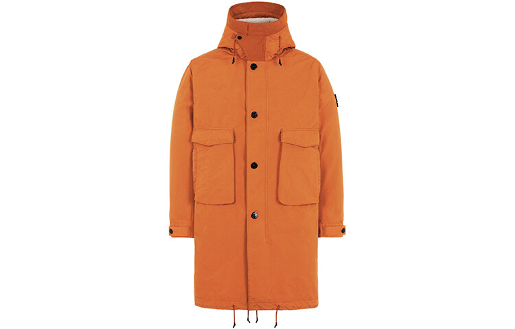 

Пальто-парка унисекс Stone Island, оранжевый