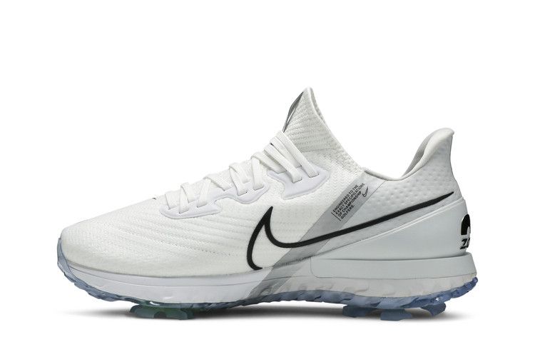 Бутсы Nike Air Zoom Infinity Tour Golf Wide 'White Metallic Platinum', белый — фото 4
