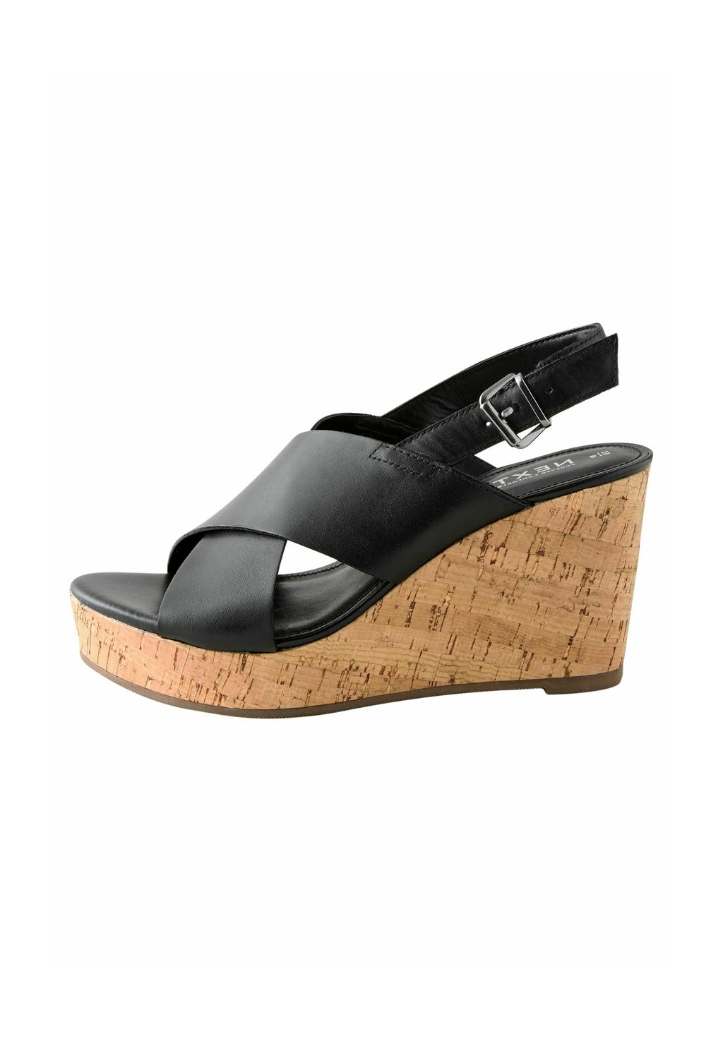 Босоножки на танкетке Espadrilles Next, цвет Mottled Black