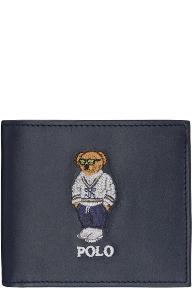 

Кожаный бумажник Navy Bear Polo Ralph Lauren