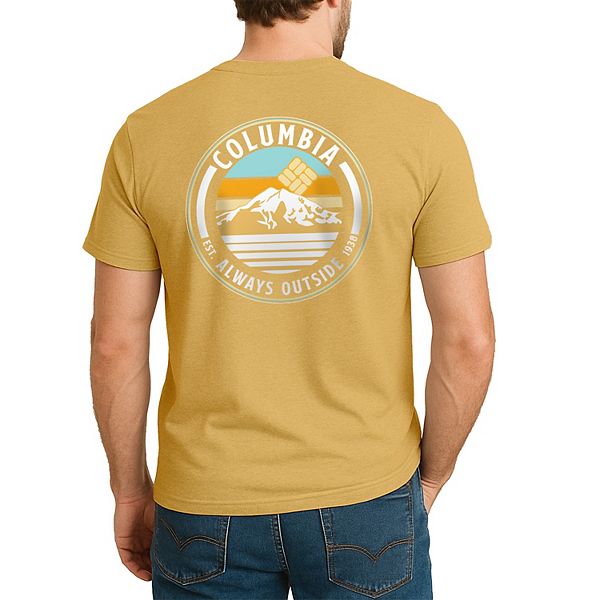 

Мужская футболка с принтом raya Columbia