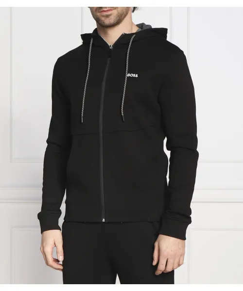 

Обвисшая толстовка Regular fit Boss Green, черный