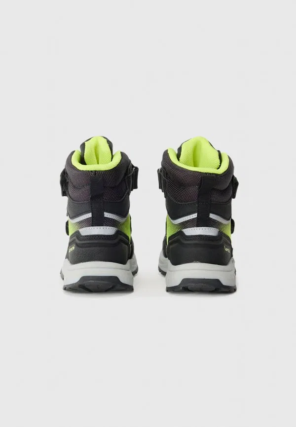 Высокие кроссовки aaron tex Lurchi, Black/Lime — фото 3