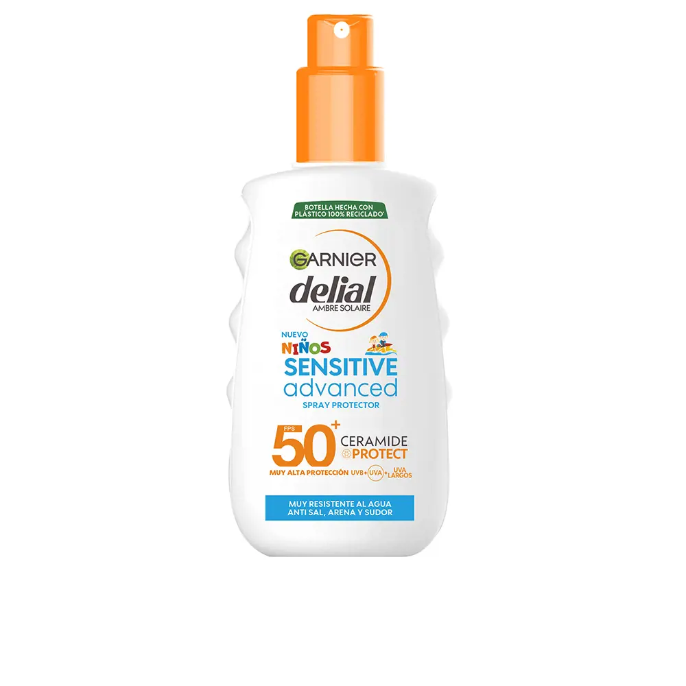 

Солнцезащитный крем Niños Sensitive Advanced Spray Protector Spf50+ Garnier, 150 мл