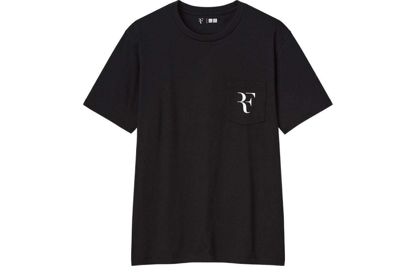 

UNIQLO Футболка унисекс, цвет Black