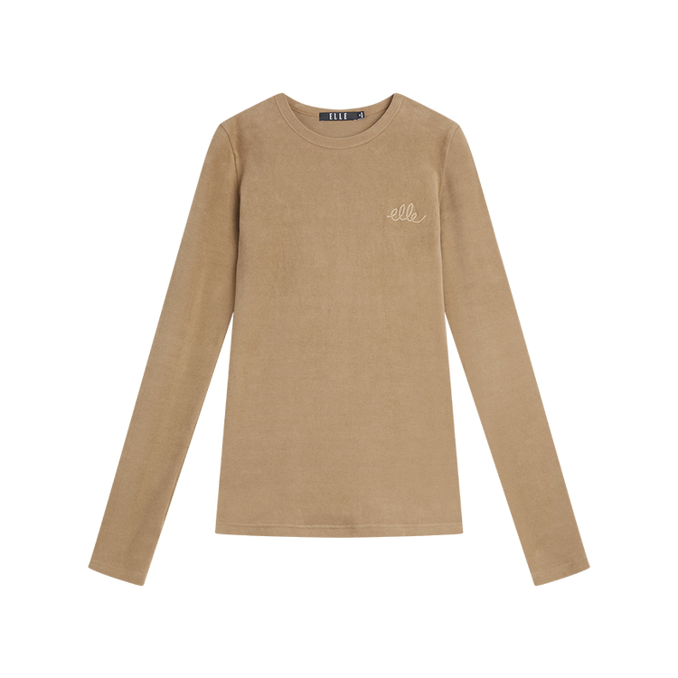 

Футболка Women's Crew Neck Moderate ELLE, coffee