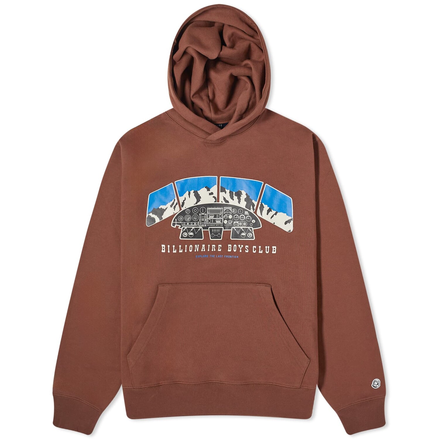 

Худи Billionaire Boys Club Flight Deck Popover, коричневый