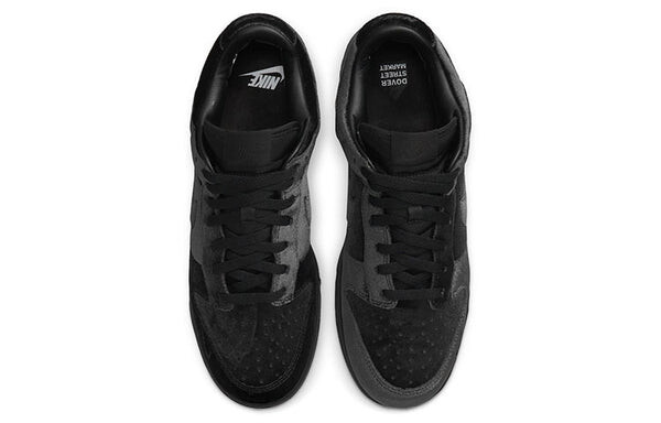 Кроссовки x dover street market dunk low Nike, черный — фото 4