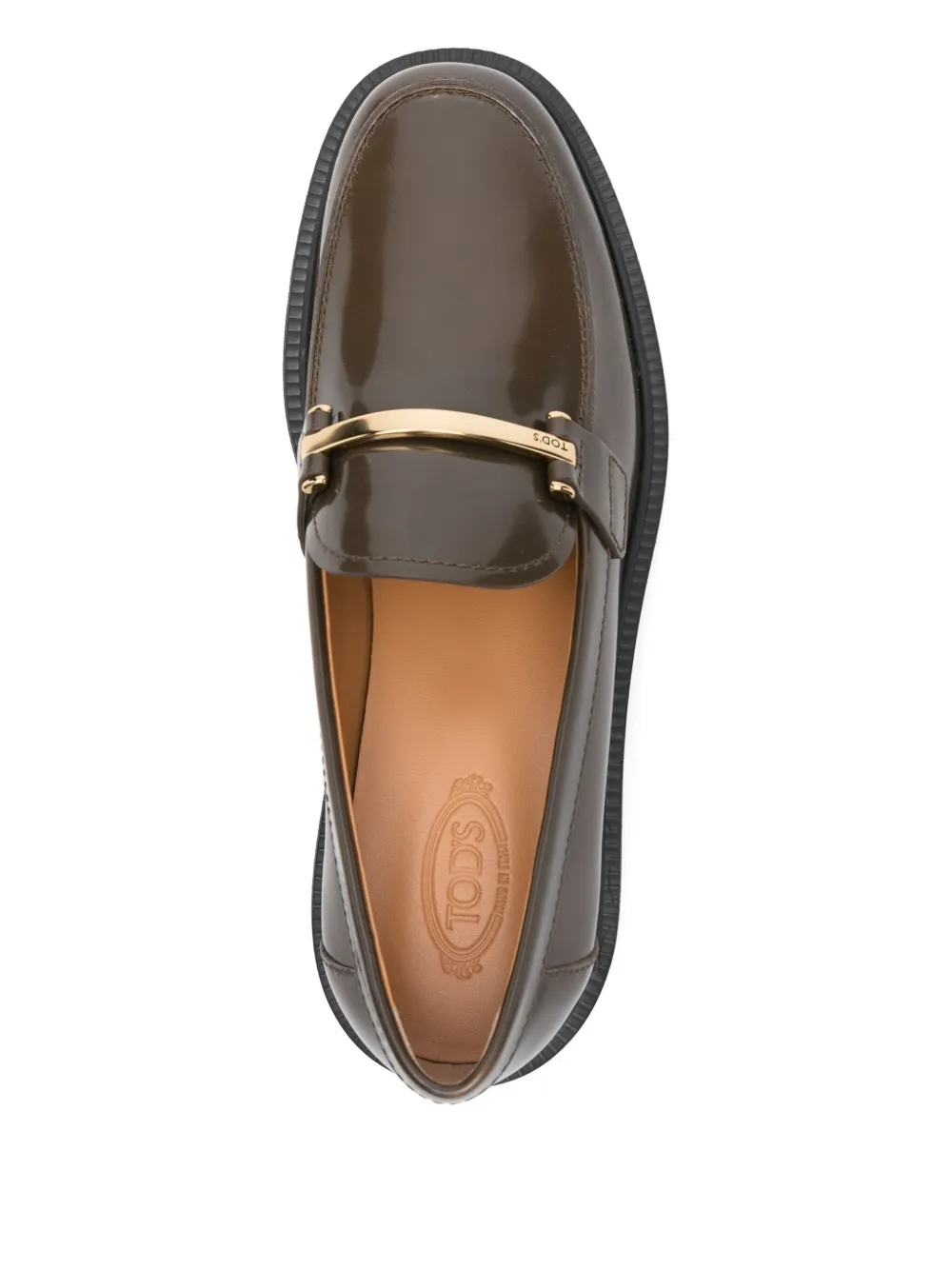 Декорированные лоферы Tod'S, коричневый — фото 4
