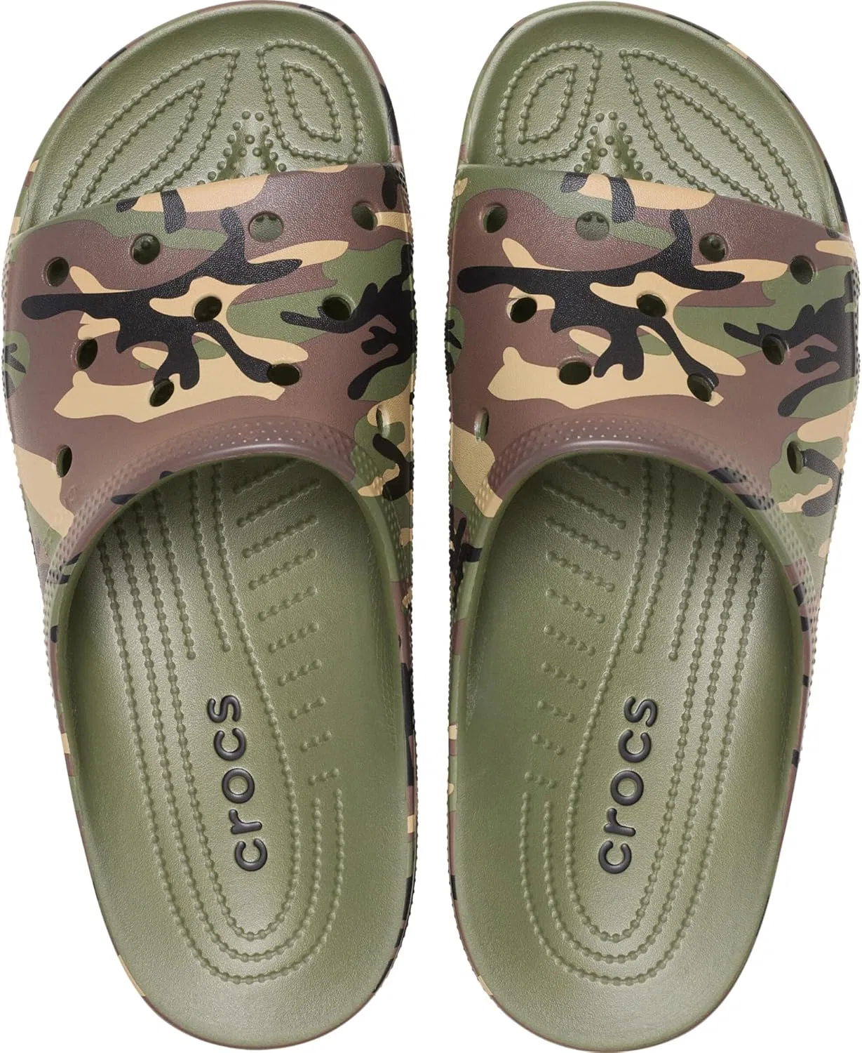 Мужские сандалии Crocs Saturday Camouflage Slide Slide M — фото 4