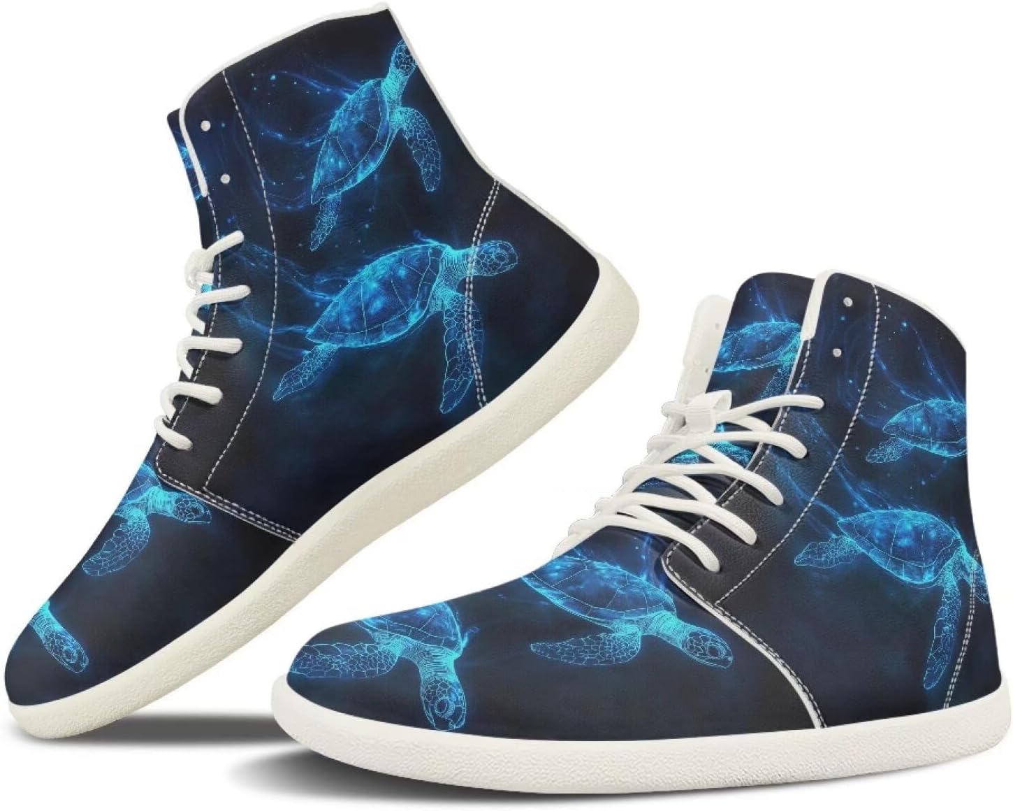 

Унисекс обувь для женщин и мужчин с широким носком, обувь для бега, с нулевым падением, легкая обувь для ходьбы, высокие кроссовки с белой подошвой, размеры 5-13.5 Qoiuvncy