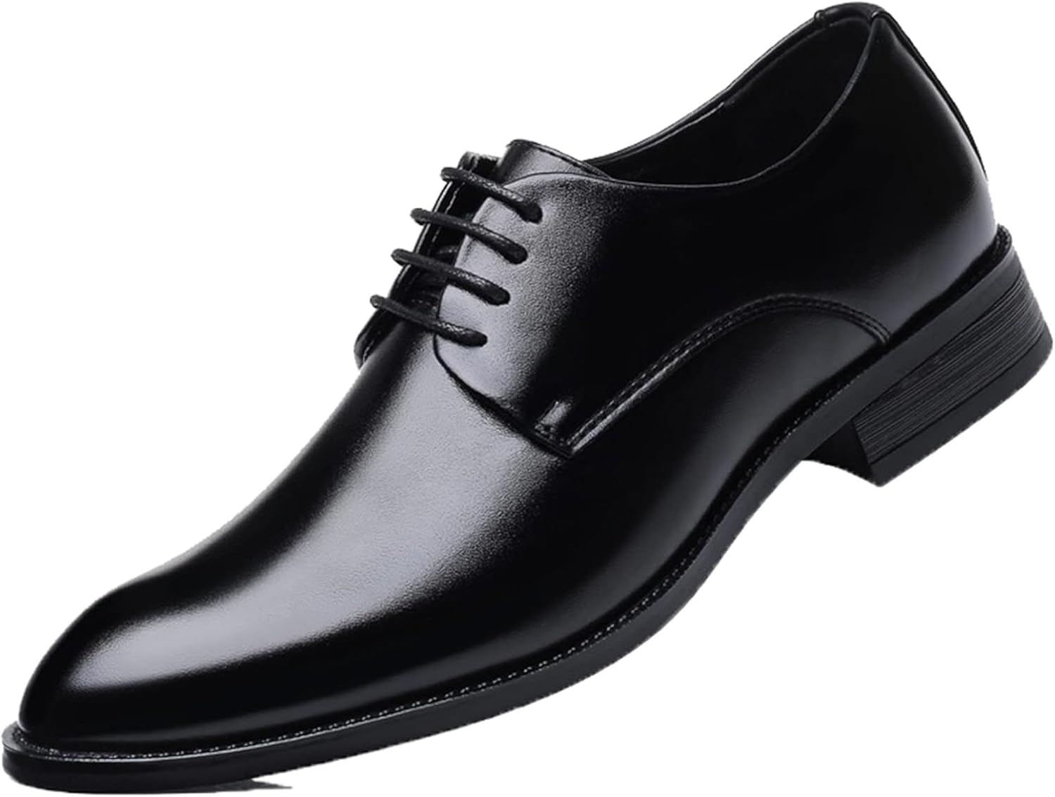 

Мужские оксфорды на осень/зиму с заостренным носком Generic, черный